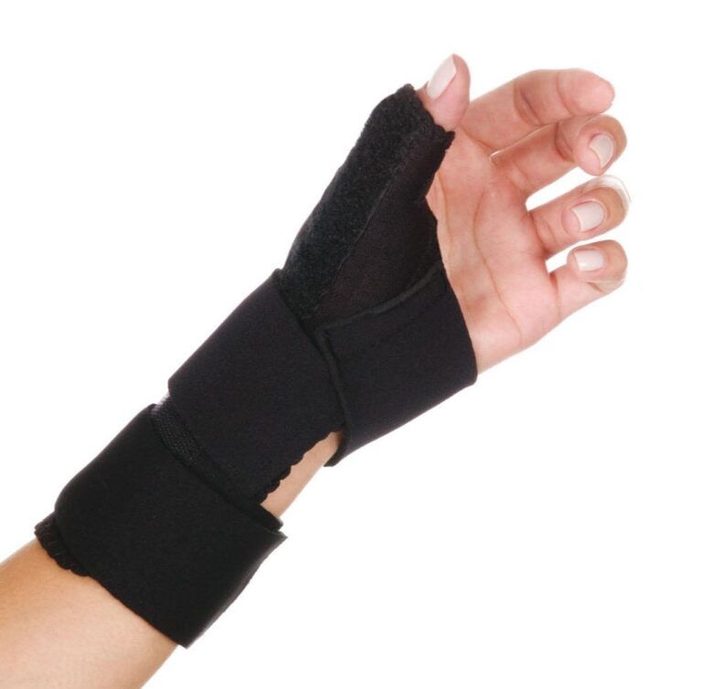 Muñequera con espica en el pulgar Talla única